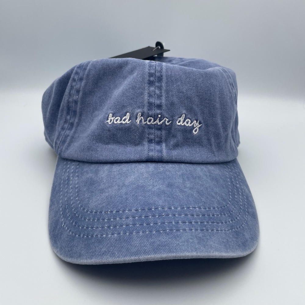 “Bad Hair Day” baseball cap
